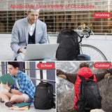 Koelrugzak, 22 liter, geïsoleerde koeltas voor laptop, lunch, rugzak voor werk, school, dagelijkse rugzak