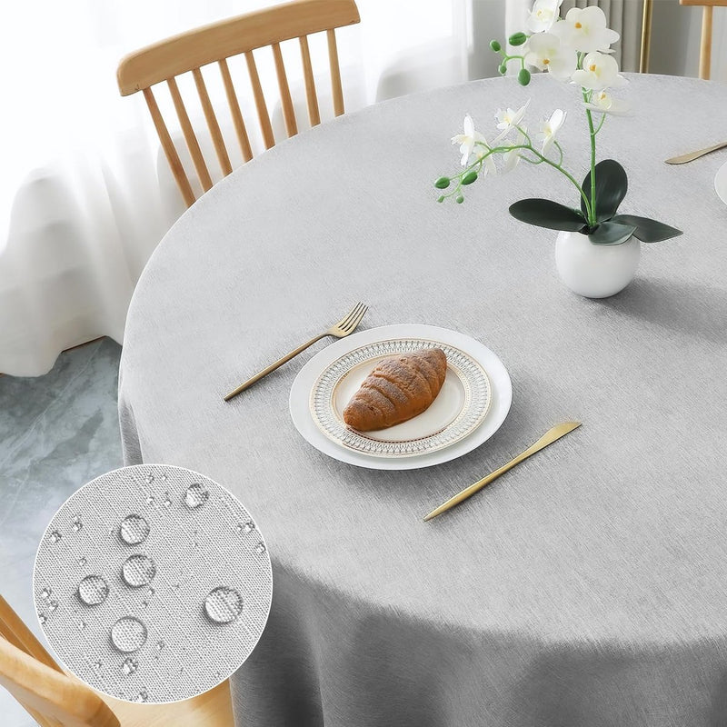Mooi linnen tafelkleed 'Pure'. Luxe tafellinnen van 100% linnen Mooi linnen tafelkleed 'Pure'. Luxe tafellinnen van 100% linnen