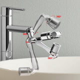 1440° draaibare waterkraan, straalregelaar, badkamerkraan, verlengstuk met waterbesparing, 2 sproeimodi, verlenger, sproeikop voor badkamer, keuken