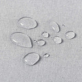 Tafelkleed in linnenlook, onderhoudsarm, afwasbaar, vuilafstotend, in diverse kleuren en maten, lichtgrijs, rechthoekig 130 x 220 cm