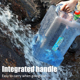 Waterjerrycan met kraan, camping-waterreservoir met handgrepen, waterdispenser, draagbare drinkwaterjerrycan voor outdoor, reizen, wandelen, caravan, picknick, camping