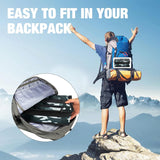 Kleine koeltas voor onderweg, mini-lunchtas, herenkoelboxtas, opvouwbare lunchtas, geïsoleerde tas met ritssluiting, thermische tas voor werk, school, auto, reizen, 3,5L, camouflage