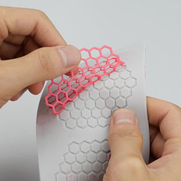 3 stuks puntvormige matte siliconen vormen, fondant, boomblad, kanten fondant-vormen voor suiker, kinderen