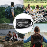 Camping Topf Edelstahl, Faltbar und Stapelbar Outdoor Kochgeschir, Camping Kochgeschirr für Camping Wandern Picknick