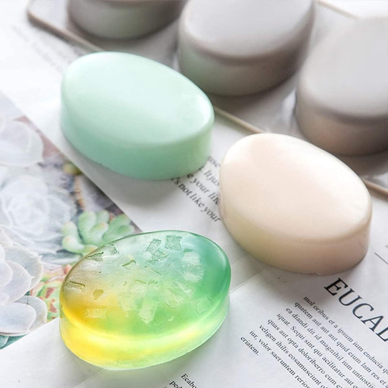 3 stuks zeepvormen siliconen handgemaakte siliconen vorm zeepvorm DIY vormpjes cakevormen chocolade zeepgietvorm voor zeep maken muffins ijsblokjes