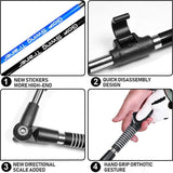 Golfswing, trainingshulp, instelbare vliegcorrector, golfswingcorrector, golfswing, trainingshulp, onderarmrotatie, ergonomische handgreep, golftrainingshulp