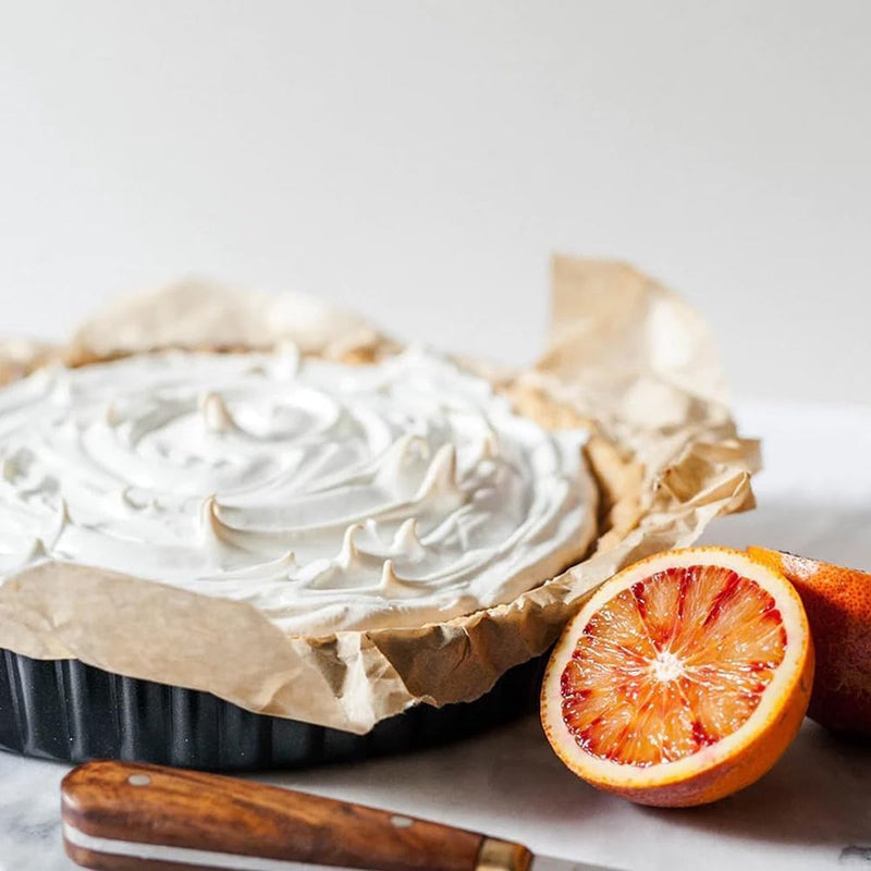 Taartvorm met hefbodem - Quichevorm - Taartbodem - Gegolfde bakvorm voor taarten - Koolstofstaal - Antiaanbaklaag - 26 cm