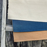 i Set van 4 placemats voor eettafel 35 x 46 cm, 100% geribbeld katoen, machinewasbaar, donker olijfgroen