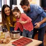 Premium siliconen bakvorm / muffinvorm voor muffins, cupcakes, cakes, pudding, ijsblokjes en gelei - broodbakvorm in beervorm voor indrukwekkende creaties, hoogwaardige siliconen cake