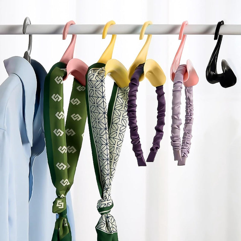 8 stuks kleerhangers voor tassen, geen ophangsporen, handtas, kleerhangers van PP, voor het ophangen van handtas en rugzakken (4 kleuren)