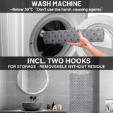 100 x 40 cm badmat antislip douchemat badmat antislip badmat machinewasbaar (grijs)