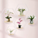 Wandplank wit metaal set van 5 planken wanddecoratie hangplank zolder wandplanken wandplank wit voor wanddecoratie in woonkamer, slaapkamer, badkamer, café en hotel