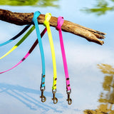 10 m sleeplijn, hondenriem, polsband, magenta, extra smal, vuil- en waterafstotend