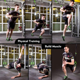 Sling Trainer Sling Trainer Set met deuranker instelbaar fitness thuis suspensie - geschikt voor onderweg en voor training binnen en buiten