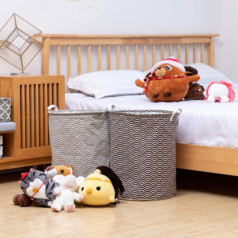 Wasmand, 45 x 35 cm, diverse kleuren en motieven/patronen