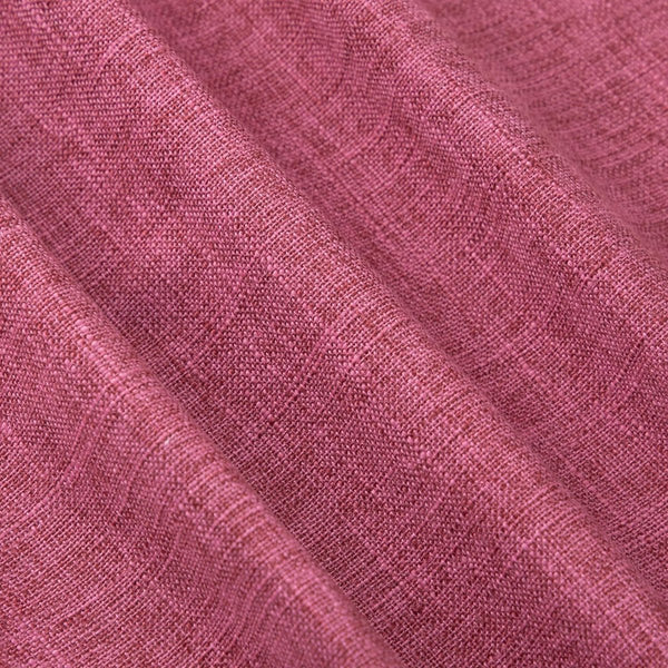 Set van 2 linnen kussenslopen, zachte decoratieve kussenslopen voor bank, slaapkamer, roze, 45 x 45 cm, vierkant