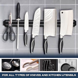 Magneetstrip meswand 2 stuks 33 cm meshouder magneetmes magneetstrip messenstrip magneetmes magneetrail magnetische meshouder