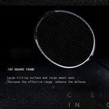 100 % Graphit badmintonracket, carbon, badmintonracket, S330, veel talent, perfecte badmintonracket, met opbergtas