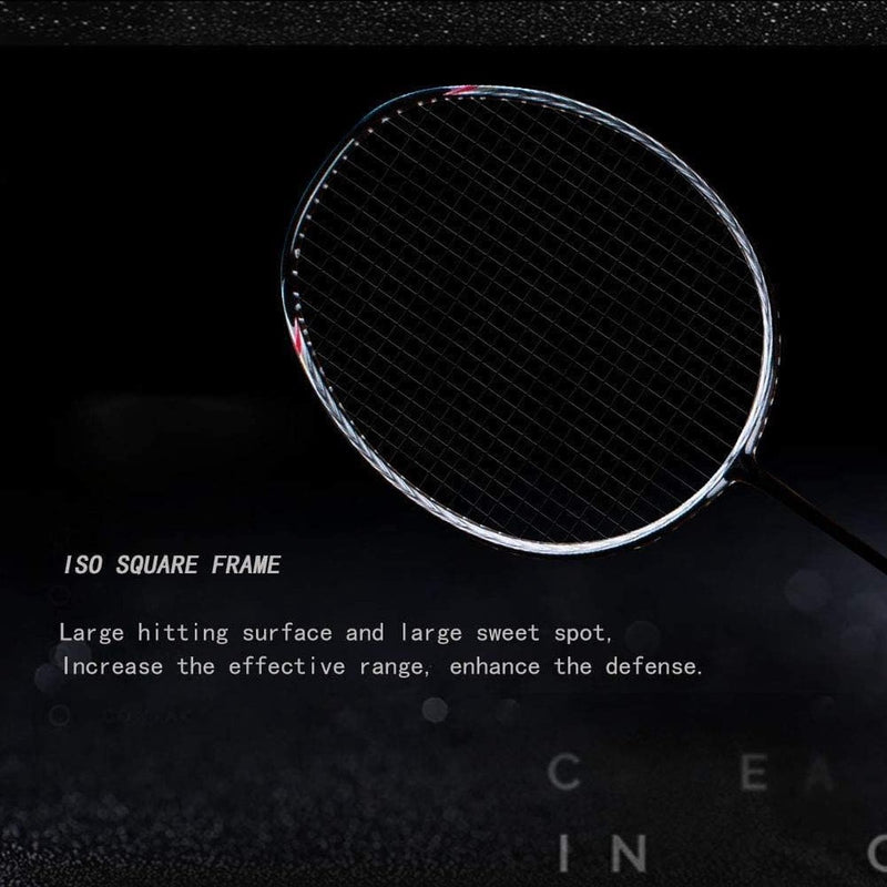 100 % Graphit badmintonracket, carbon, badmintonracket, S330, veel talent, perfecte badmintonracket, met opbergtas