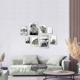Infinity Wild & Free Posterset, Stijlvolle Dubbelzijdige Botanische & Dieren Foto's Woonkamer Slaapkamer Kantoor Decoratie (L | 2x A3 | 4x A4 | 2x A5 | zonder lijst, Wild & Free)
