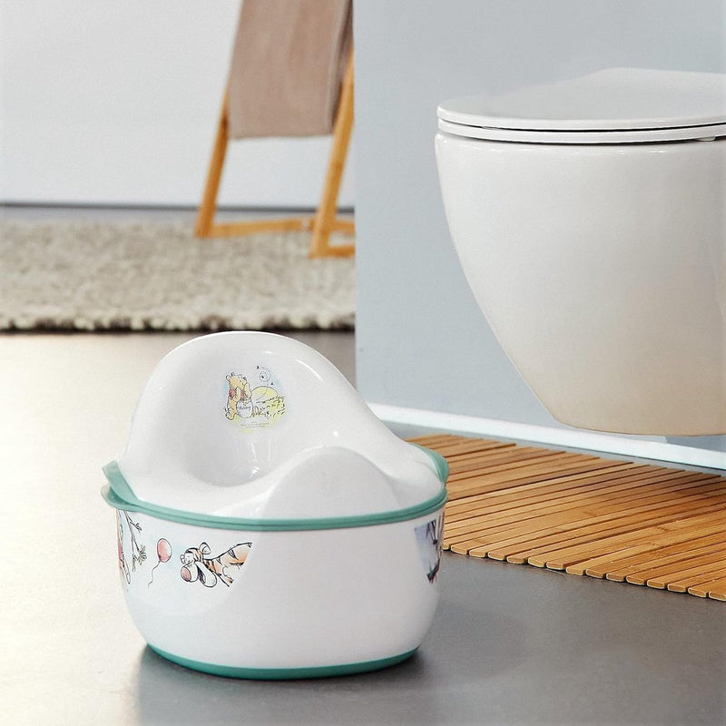 babypot deluxe 4in1, potje + toiletbril + kruk + dispenser voor vochtige doekjes, vanaf ca. 18 maanden tot ca. 4 jaar, Kasimir, wit