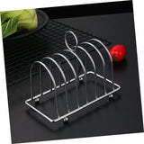 Broodstandaard Huishoudelijk gereedschap Vlechtgereedschap Roestvrijstalen luchtfriteuse Toaststandaard Roestvrijstalen metalen broodstandaard Heteluchtfriteusestandaard Tafeltoasthouder voor