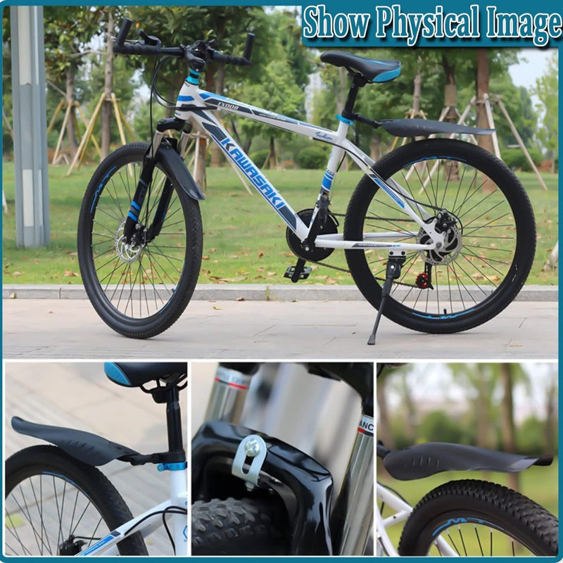 Fietsspatbord mountainbike verstelbare universele spatbordenset voor achter fietsbeschermplaat wielbescherming fiets vuilvanger voor stadsfiets