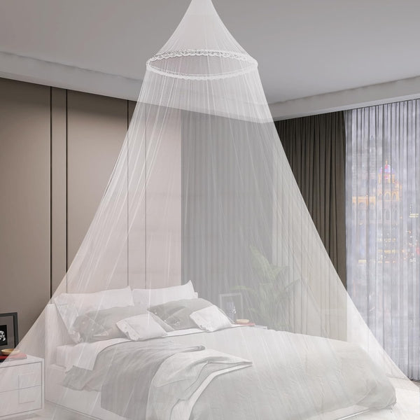 Netbed, Klamboe Bedhemel, Afweernet, Klamboe Bedhemel Hangend, Klamboe Kinderen, voor tweepersoonsbed, eenpersoonsbed, Binnen, Buiten, Reizen, Reizen