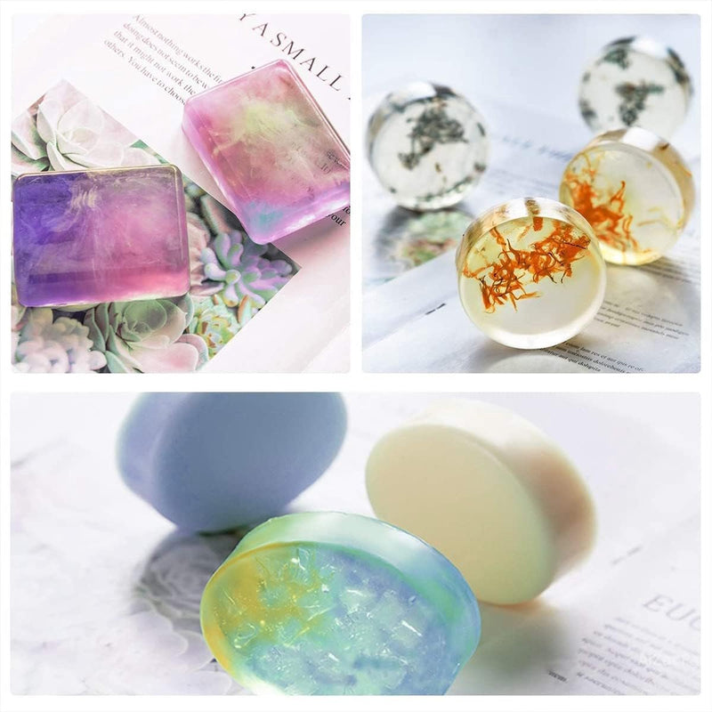 3 stuks zeepvormen siliconen handgemaakte siliconen vorm zeepvorm DIY vormpjes cakevormen chocolade zeepgietvorm voor zeep maken muffins ijsblokjes