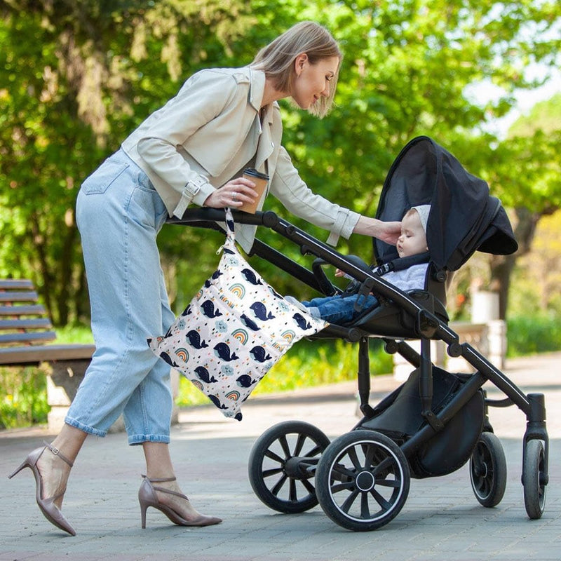 3 stuks wetbags, wetbag, kleuterschool, natte tas, luiertas voor onderweg, herbruikbaar, waterdicht, met ritssluiting, voor zwemmen, kamperen, reizen, fitness, strand