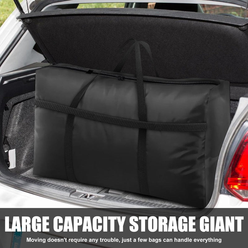 600D Oxford extra grote opbergtas, opbergdoos, organizer, opbergzak, reistas, draagtas, campingtas, transporttas voor dekbedden, kussens, kleding