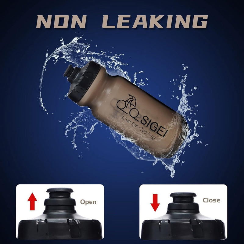 Flessenhouder voor op de fiets, 360 graden rotatie, flessenhouder met 650 ml fietsfles, gemakkelijk instelbare fietsbekerhouder, rek, kooi, koffiebekerhouder voor kinderwagen, motorfiets