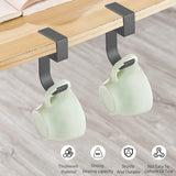 Set van 4 tashouders voor tafel, handtashouder, tafel, antislip tashaak, houder handtassen, tassenhouder, tafelhandtashouder haak voor handtas, sieraden, kettingen