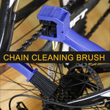 Fietsreinigingsborstel Fietskettingreiniger Kit Reinigingsborstelgereedschap voor fietsketting Crankband Kettingblad Fietsen Hoekvlek Geschikt