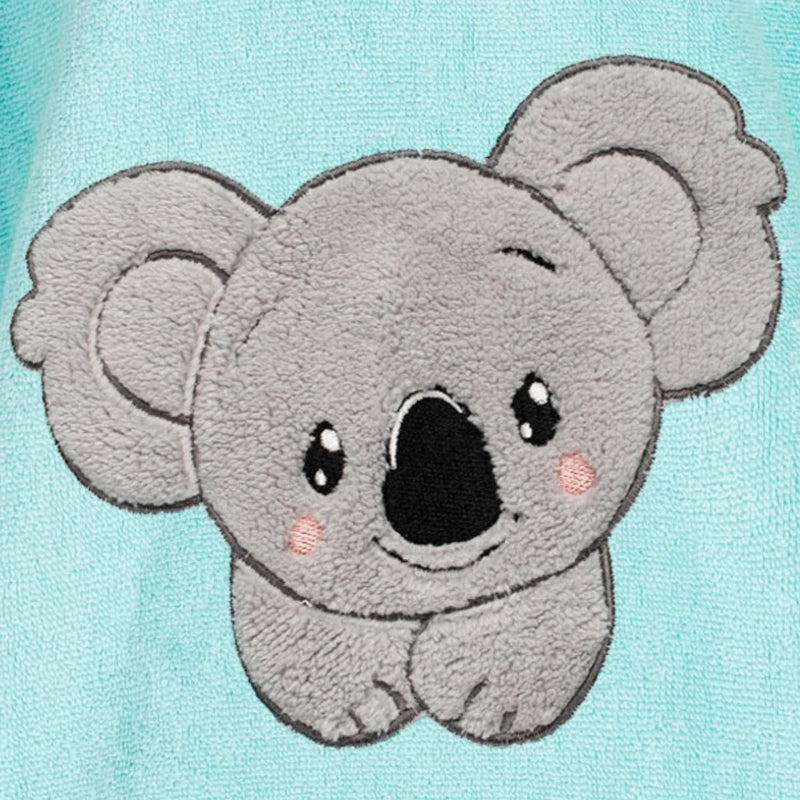 Badponcho voor kinderen, baby, meisjes, jongens, badstof, capuchon, 100% katoen