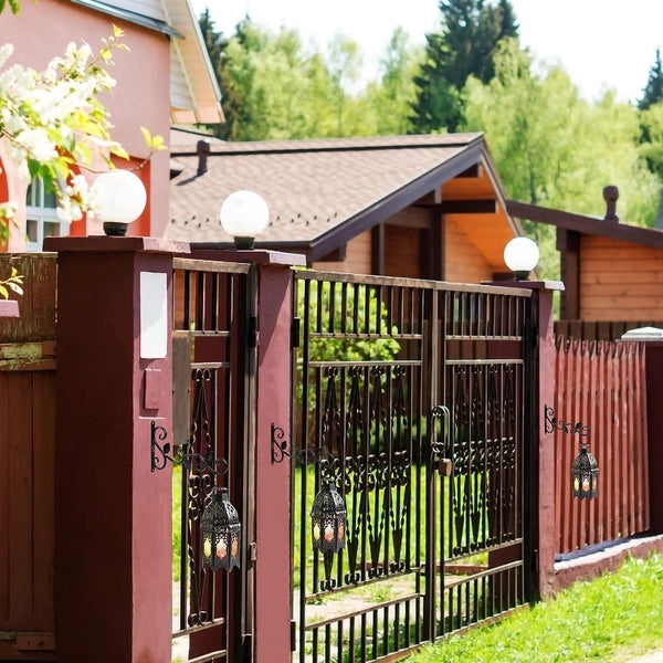 12-delige hangende plantenhouder, haken voor plantenhanger, ijzeren plantenhouder, metaal, plantenhaken, muur, bloemenhaak, tuin, plant, wandhouder met schroeven, houder voor bloemenmand