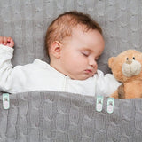 24 stuks dekbedovertrekclips, dekbedovertrekclips, bedlakenhouders, voorkomt bunching en shifting, gebruikt voor beddengoed, gordijnen, sokken en kleding (groen)