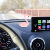 Flamingo, ornamenten, decoratiefiguur, sculptuur voor auto, bureau, tuin, balkon, bruiloft, decoratie, roze