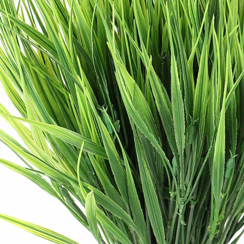 9 bundels kunstplanten voor buiten, kunstplant zoals echt weerbestendig, kunstgrassen, outdoor, kunstbloemen, uv-bestendig, kunstgroen, struiken, kunststofplanten, tuin, veranda, vensterbox