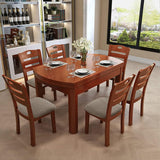 Stretch Diamond Mesh Waterdichte Eetkamerstoelhoezen Eetkamerstoelhoezen Keukenstoelhoezen met gesp (Taupe, 6)