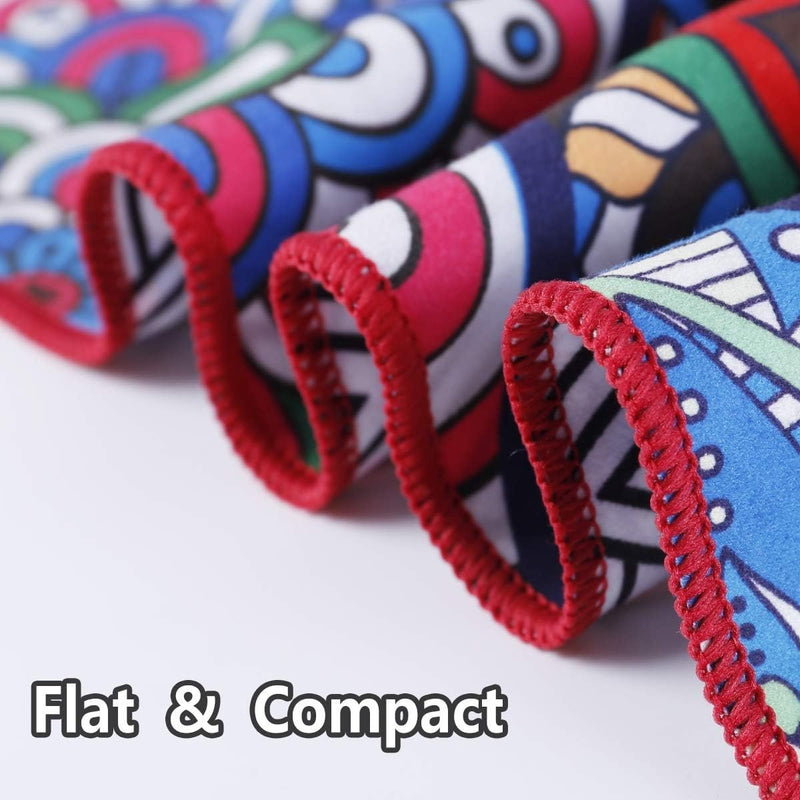 Strandhanddoek XXL microvezel strandhanddoek, microvezel badhanddoek, set van 2, strandhanddoeken, 180 x 90 cm, sneldrogend, dunne strandhanddoeken, grote lichte badhanddoek, strand, kleurrijk