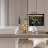 Messing Figuur Haan Gemaakt van Zuiver Koper Kip Decoratie, 10cm / 3,94 Inch Gunstige Haan Standbeeld Ingots Rijkdom Feng Shui Sculptuur Thuiskantoor Chinese Dierenriem Ornament