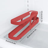 Rollende eierhouder voor koelkast, eierhouder Koelkastrol Eierdispenser Koelkast Eiercontainer Eierdoos Eierhouder Eiercontainer voor koelkast Eierenopslagkoelkast 12-14 eieren