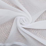 Vitrage, voile, bistrogordijn met lussen, transparant gordijn, modern, raamgordijn, gaas, voor keuken en woonkamer, landhuis (h x b) 60 x 90 cm, grijze rand)