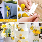 18 stuks droogbloemen, gedroogde bloemen, kunstbloemen, natuurlijke bloemen, gedroogde decoratieve bloemen, kunstbalbloemen, voor bloemstukken, bruiloft, thuis, hoge vaas