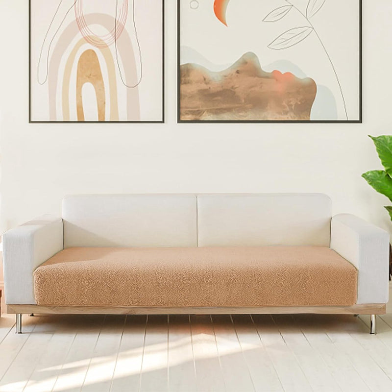 Zachte fluwelen bankhoezen voor 1-4-zitsbank, met antislip onderlegger, ideaal als sprei en bescherming voor banken, ook geschikt voor hoekbanken, en geschikt als bankbeschermer voor huishoudens met