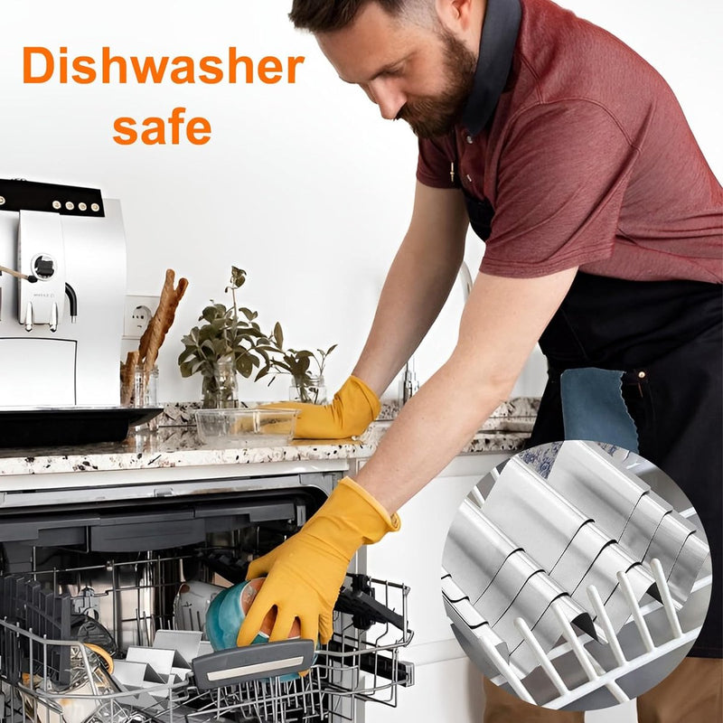 2-delige tacohouderset, hotdoghouder met 2 kruidenbekers, metalen tacoschelpen, duurzame Ttaco-schelpen, voor het maken van tacohouders