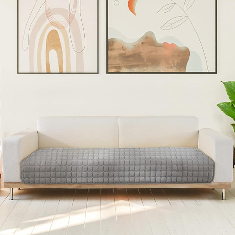 Bankhoes, bankovertrek, 1/2/3/4-zits, L-vorm, hoekbank, universele antislip bankovertrek, solide dikke gestructureerde bankbeschermer voor woonkamer