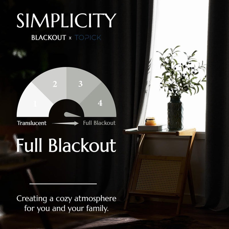 100% verduisteringsgordijnen, ondoorzichtig thermogordijn voor slaapkamer woonkamer, warmte-geïsoleerde volledig licht blokkerende gordijnen, back tab-raambehandelingen, grijs, 210 x 130 cm (h