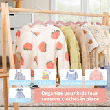 Kinderkleerhangers van fluweel, 35 cm, 32 stuks, kleerhangers met gekerfd design, ultradun, ruimtebesparend, 360 graden draaibare haken, antislip en duurzame kinderhangers voor peuters, roze